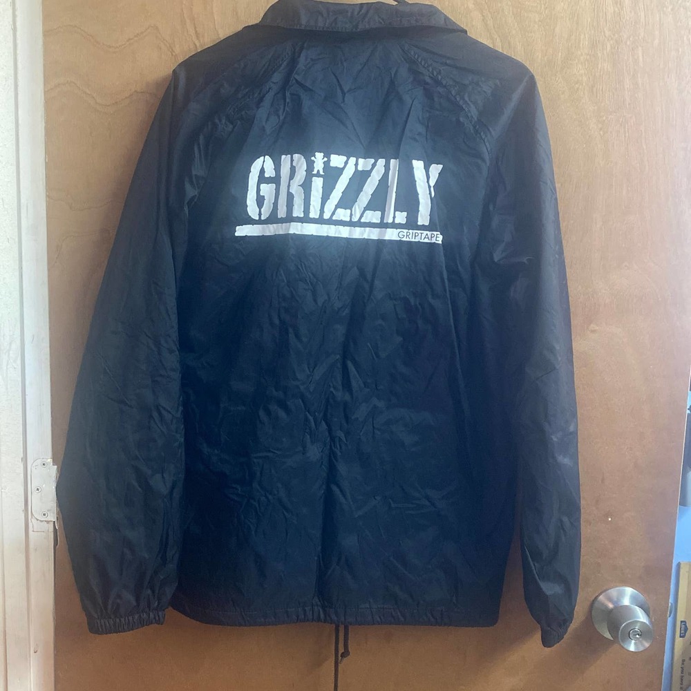 Grizzly Grip Tape Coach’s Anorak Jacket View 3